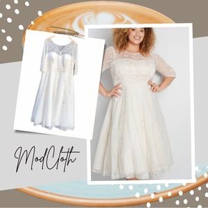 ModCloth Dream Celebration Dress Wedding/Formal